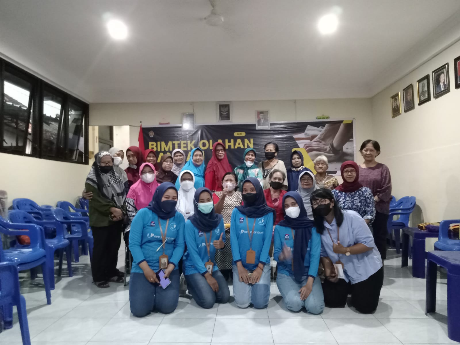 Literasi Kantor Pusat dalam Acara Bimtek Olahan Pangan di Dusun Kumendanan Suryodiningratan Mantrijeron